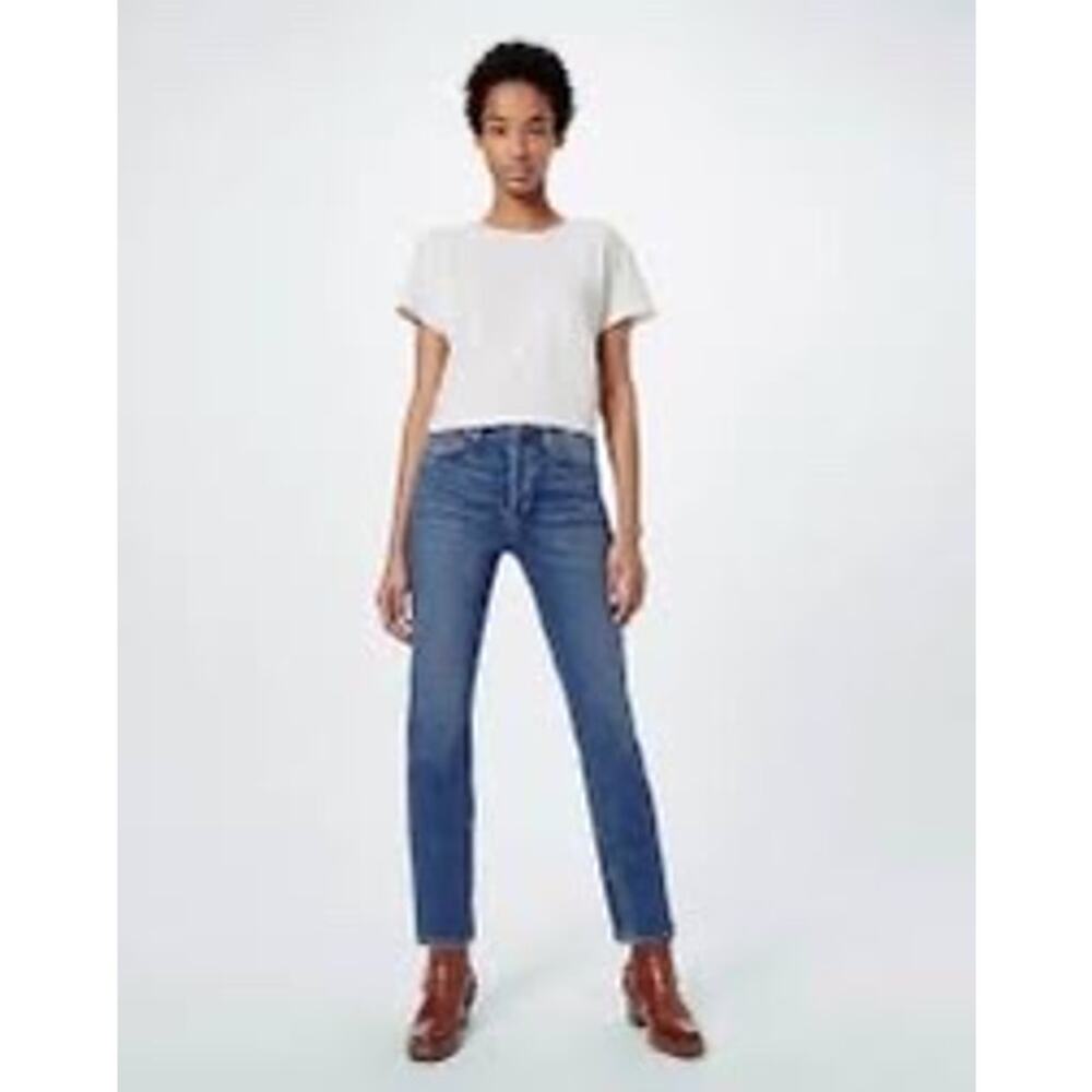 Re/Done Comfort StretchAnkle Crop Jeans